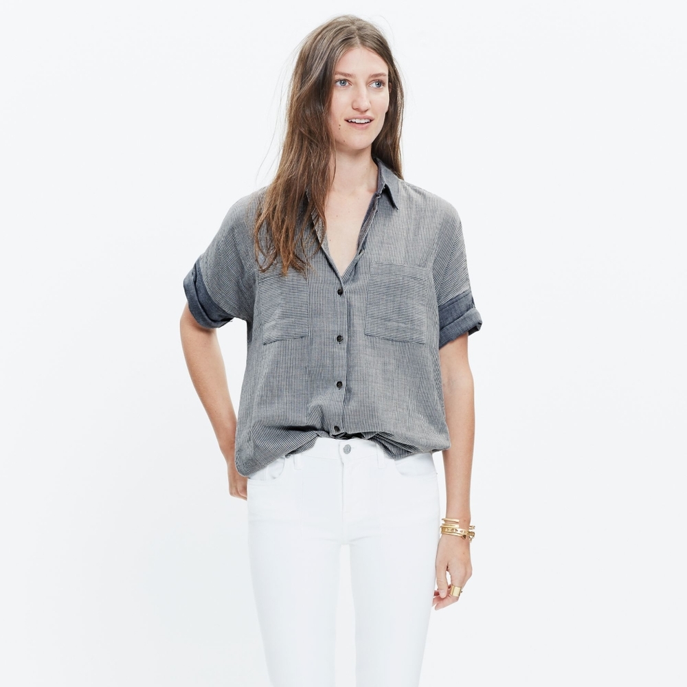 Madewell Courier shirt in Lilydale